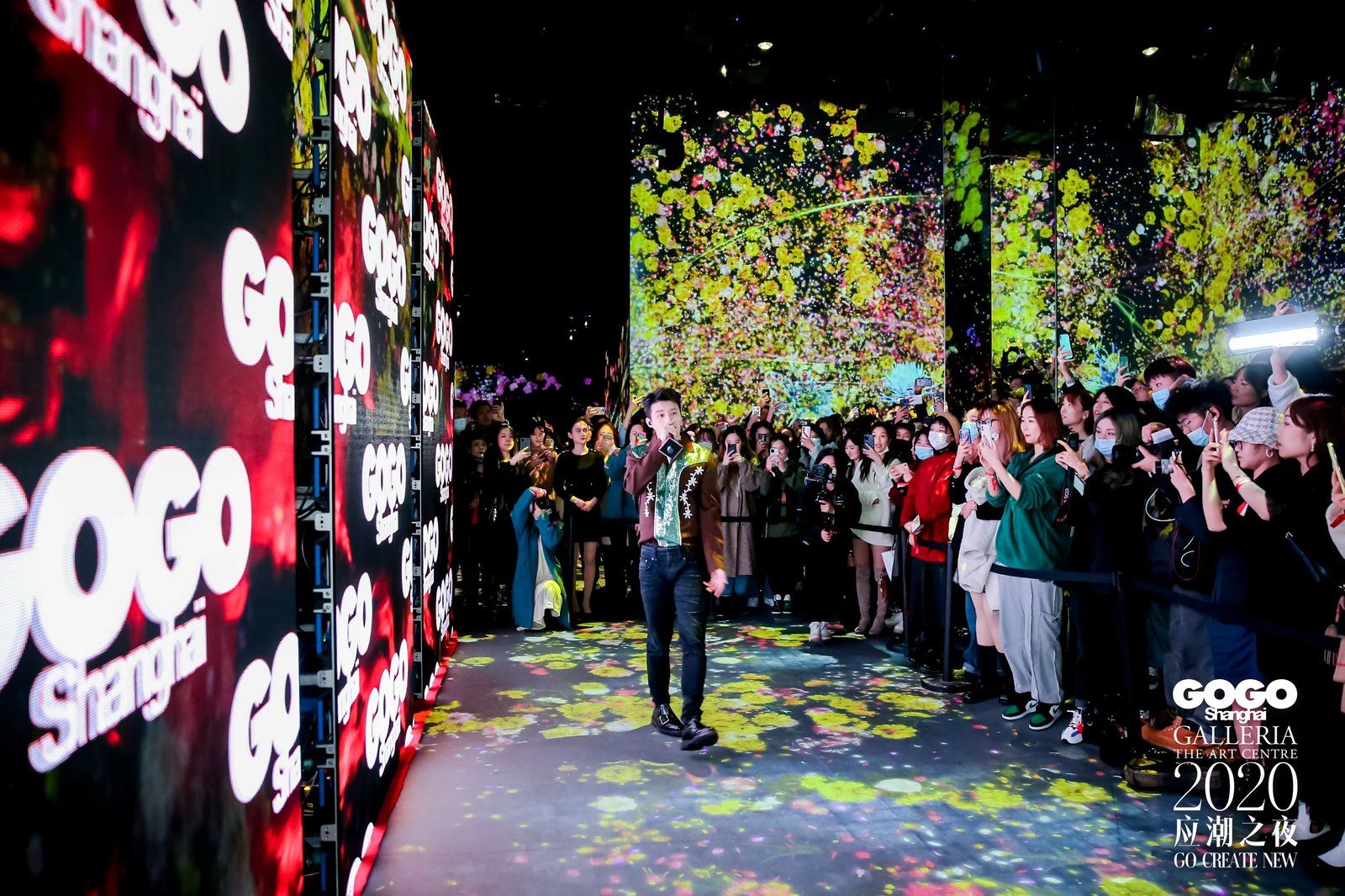 GO Fashion Awards runway and guests